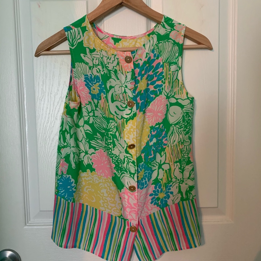 Lilly Pulitzer Silk Top